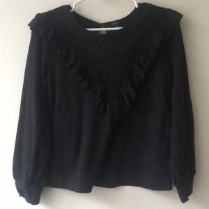 J. Crew honeycomb top